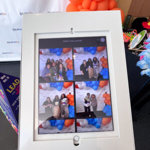 Photo Booth Kiosk Photo Booth Kiosk showing Session Images