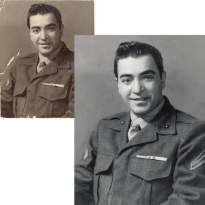 Photo Restoration Soldier Photo Restoration Soldier in Uniform